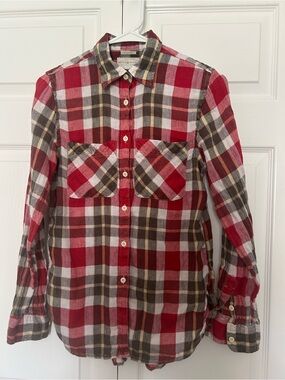 Denim & Supply Ralph Lauren Red Plaid Button-Down Shirt